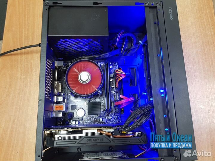 Игровой пк Core i5, 16Gb, SSD+HDD, GTX 1060 6Gb