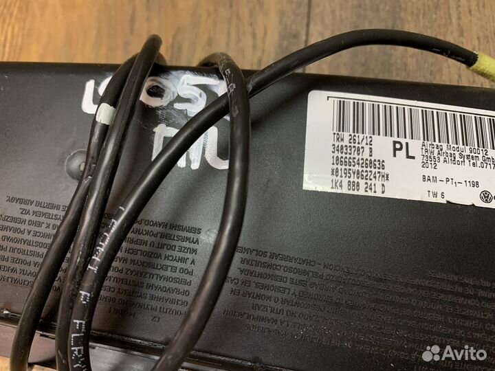 Seat Leon (1P1) Подушка безопасности боковая LH