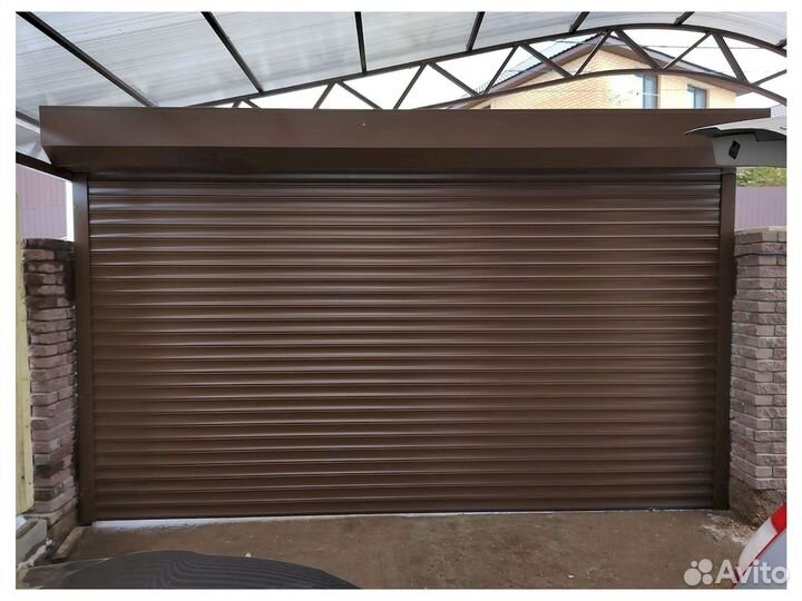 Ворота алютех роллетные