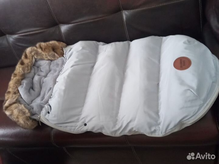 Зимний конверт в коляску