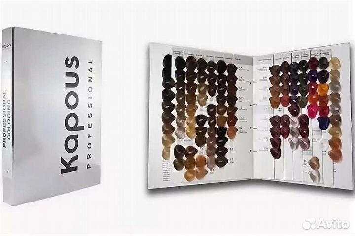 Оригинальная палитра оттенков Kapous Professional
