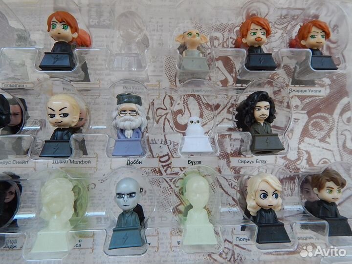 Гарри Поттер коллекция (набор) фигурок из ленты