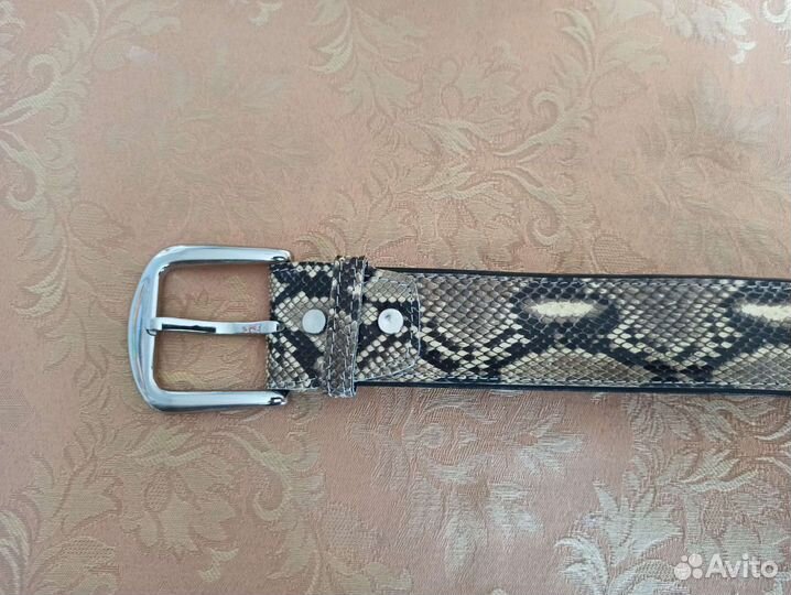 Ремень из змеиной кожи (удав)