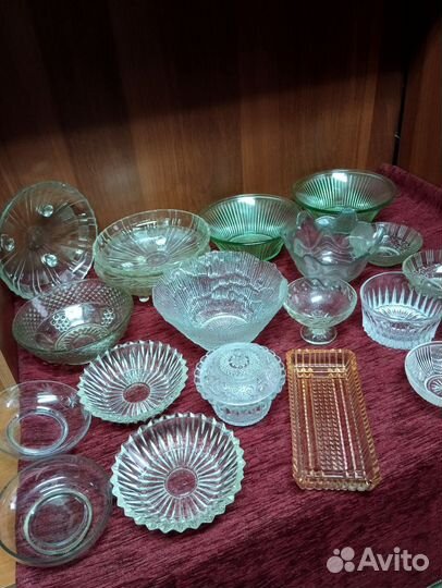 Салатник стеклянный