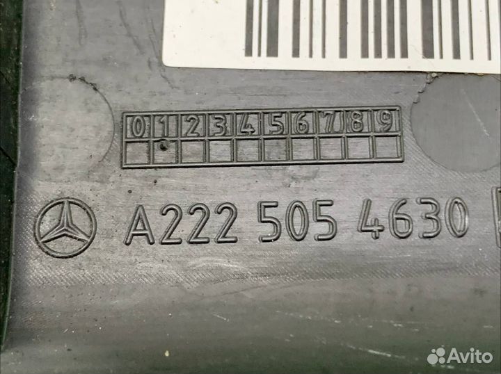 Дефлектор радиатора правый Mercedes-Benz S-class W