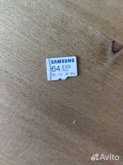 Карта памяти Samsung Evo 64гб