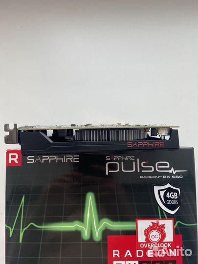 Видеокарта Sapphire RX 550 4gb