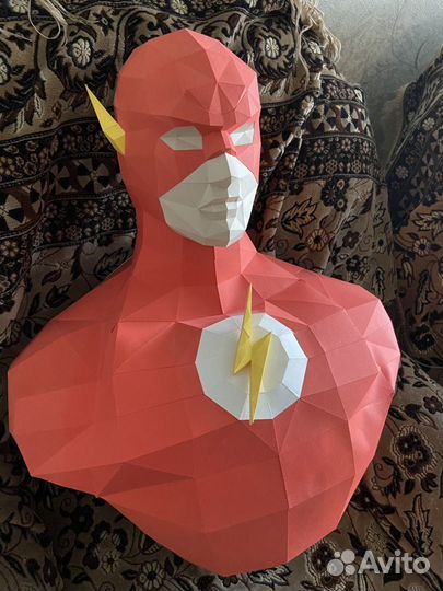 Полигональная фигура «Флэш»