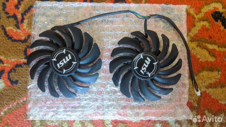 Вентиляторы для видеокарты Gigabyte, MSI