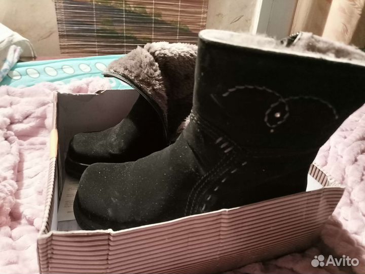 Полусапожки зима 36