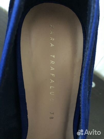 Туфли Zara женские 38 размер высокий каблук новые