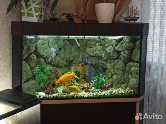 Аквариум с тумбой 120 литров