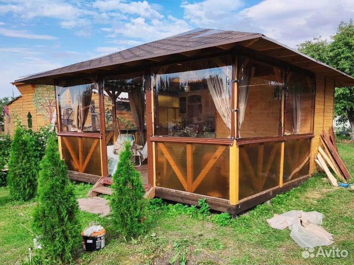 Мягкие Окна для террас и беседок