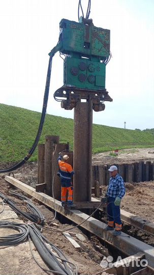 Аренда вибропогружателя