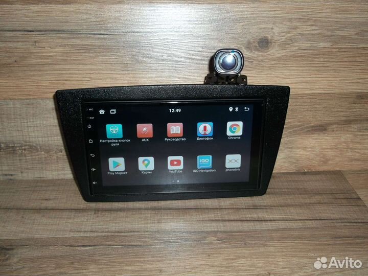 Магнитола 2DIN LADA Kalina Android с камерой