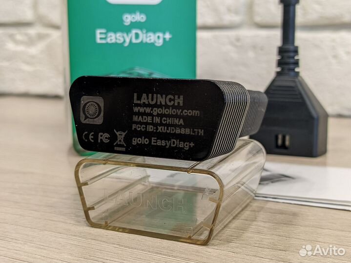 Оригинал Launch X431 Easydiag + Golo 3.0