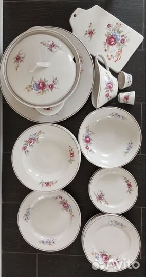 Сервиз столовый Дулево 93-94 г