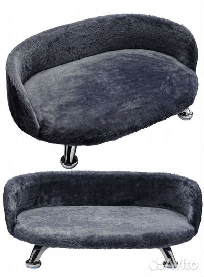 Лежанка - диван для питомцев 60*40 см