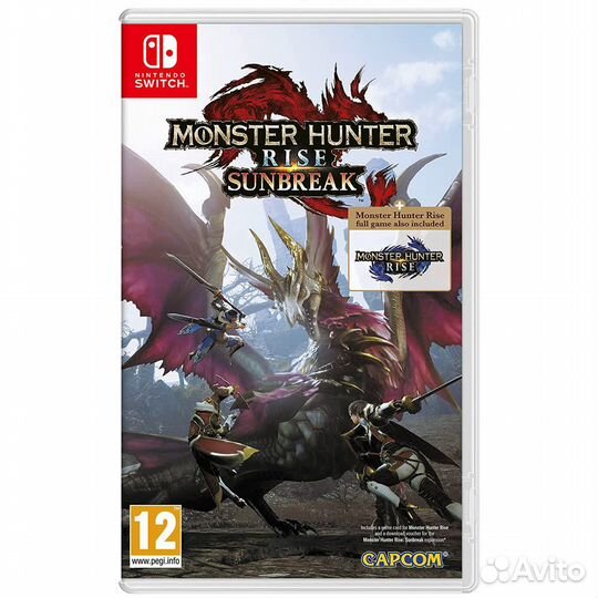 Monster Hunter Rise + Sunbreak Nintendo Switch, ру
