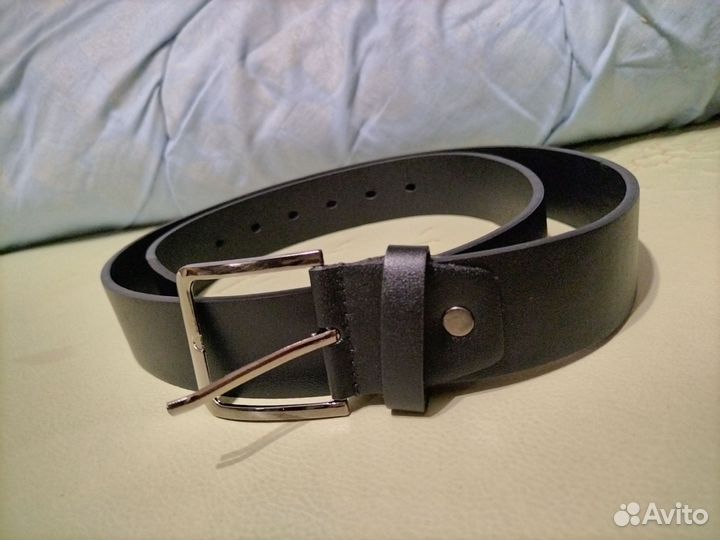 Мужской кожаный ремень