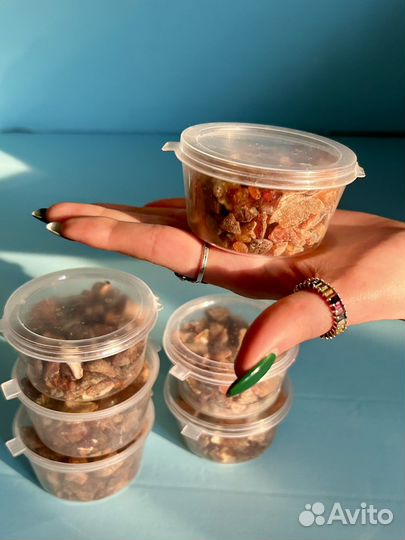 Янтарь натуральный необработанный