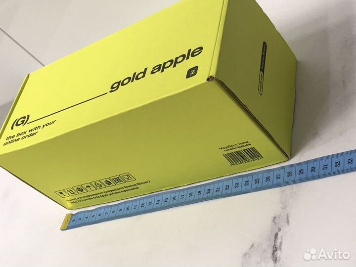 Подарочный пакет и коробка Золотое Яблоко