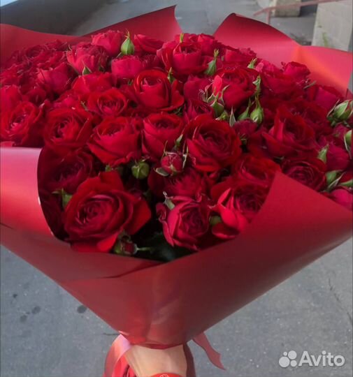 Кустовые Розы с Доставкой