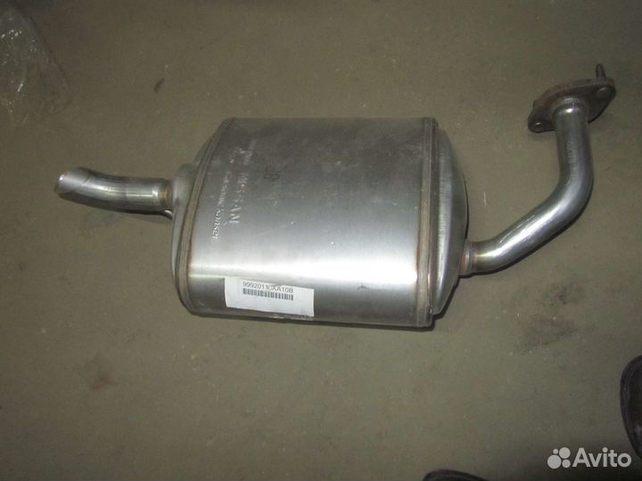 Глушитель левый Teana