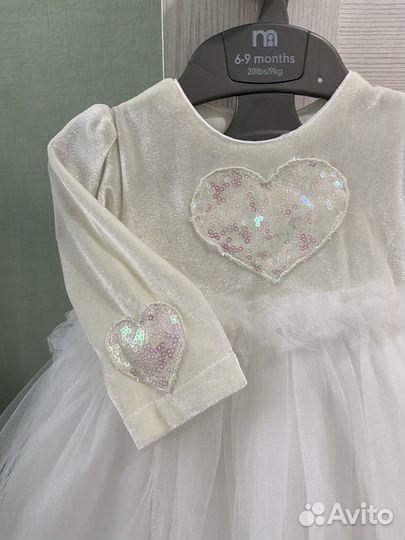 Платье на девочку 74