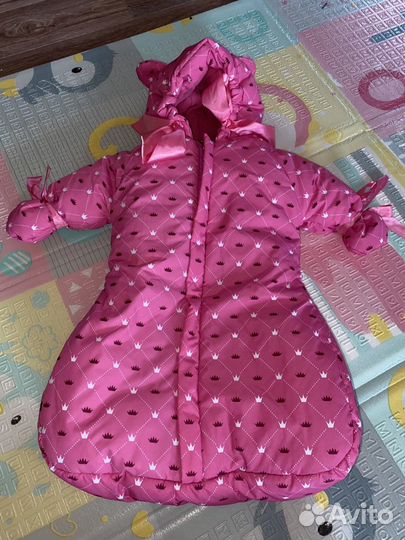 Зимний комбинезон для девочки