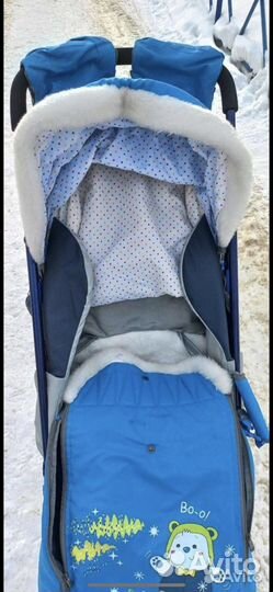 Коляска санки