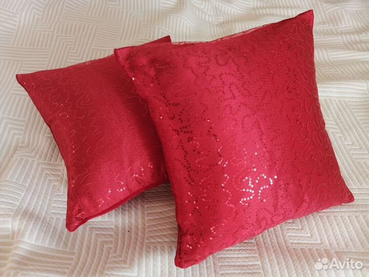 Декоративные подушки, наволочки
