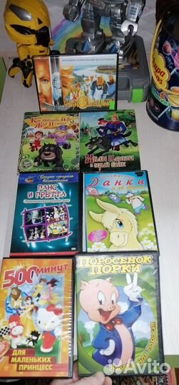 Dvd диски мультфильмы