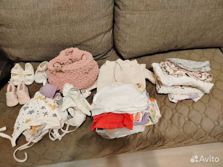 Детские вещи для новорожденных пакетом