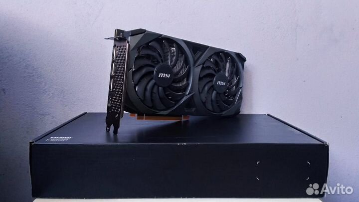 Видеокарта MSI GeForce RTX 3060 ventus 2X OC 12G