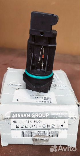 Датчик расхода воздуха 22680-6N21A