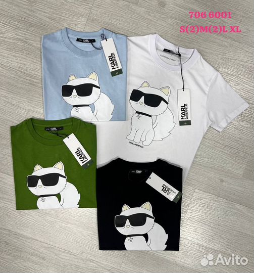 Футболка karl lagerfeld женская