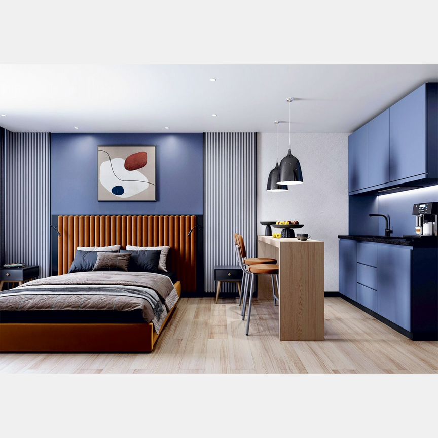 Апартаменты-студия, 50,9 м², 12/14 эт.