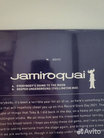 Jamiroquai винил новый (запечатанный)