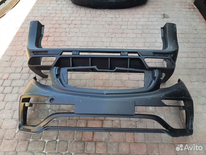 Бампер передний задний Mercedes V-klasse тюнинг