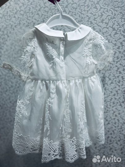 Платье для девочки 86