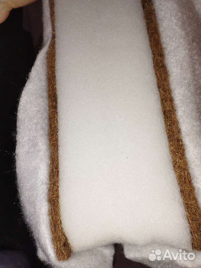 Детская кроватка(колеса-качалка) и матрас Plitex