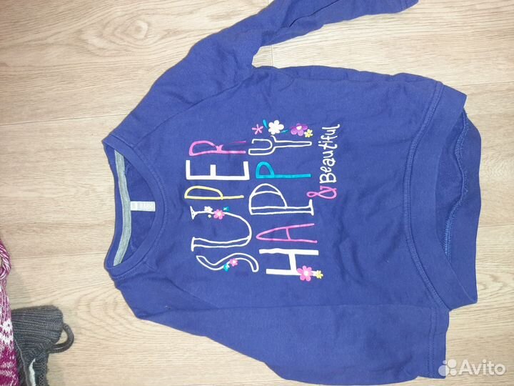 Вещи на девочку 3-5лет пакетом