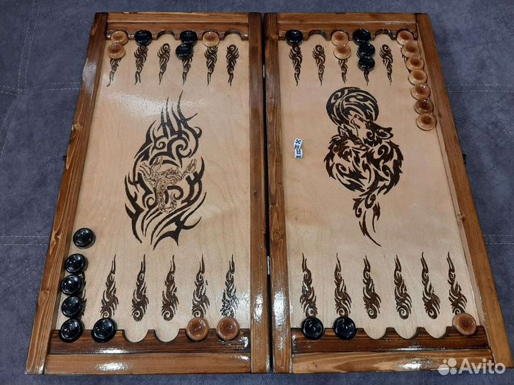 Нарды ручной работы