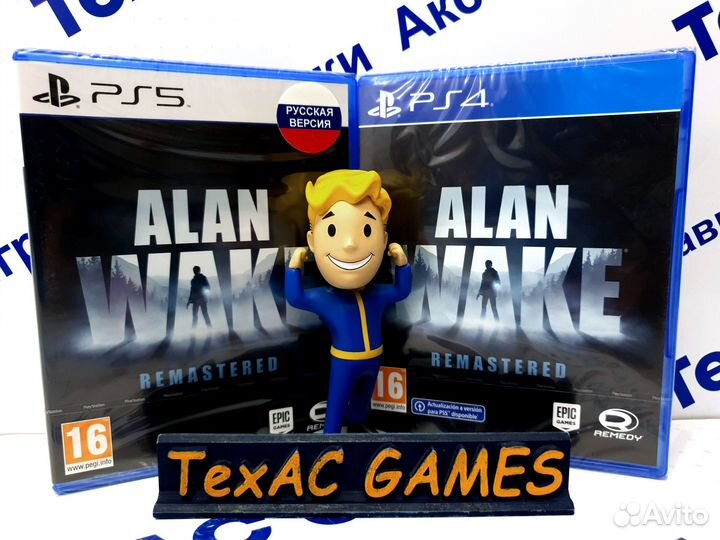 Alan Wake Remastered PS4 PS5