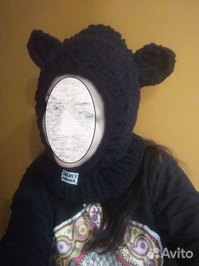 Шапка с ушами, зверошапка