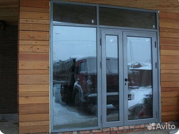 Алюминиевые двери Алютерм