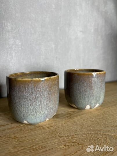 Стаканы керамические. Ручная работа