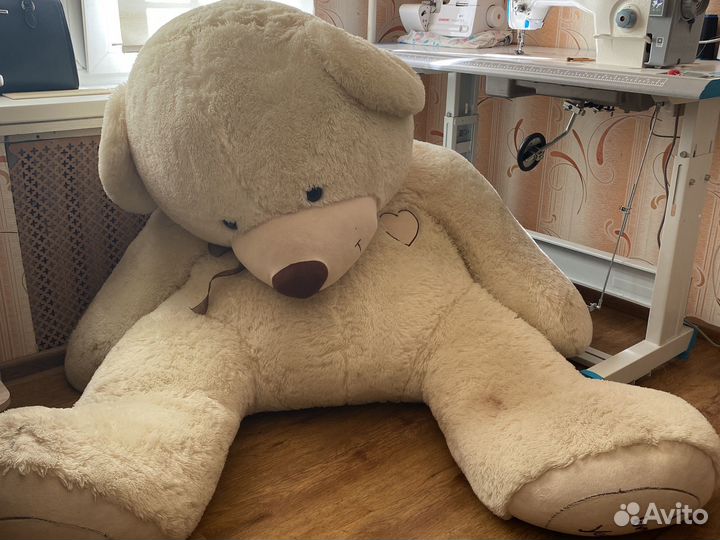 Огромный плюшевый медведь