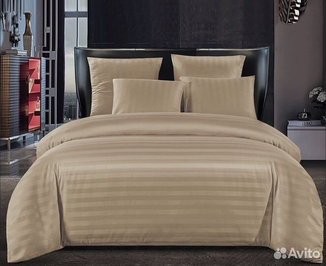 Постельное белье страйп сатин